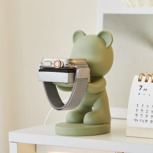 iwatch苹果applewatch挂手表充电器底座支架托s8s9创意可爱小摆件